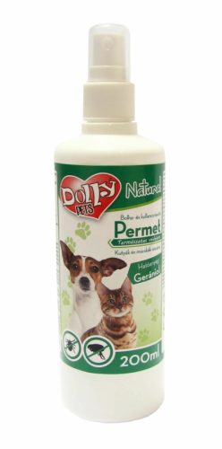 Dolly Natural bolha és kullancsriasztó permet kutyáknak és macskáknak 200ml