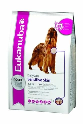 Eukanuba Daily Care Sensitive Skin kutyatáp 12kg