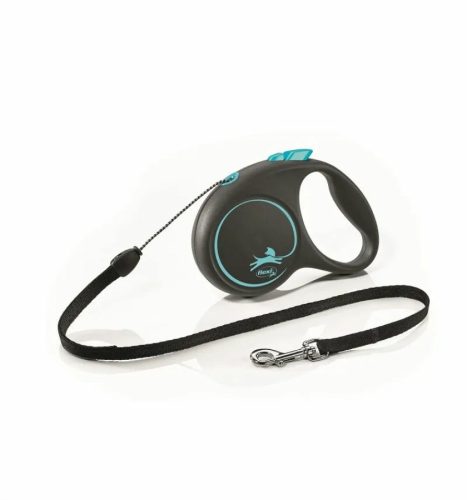 Flexi Black Design S Zsinór 5m 12kg-ig Kék