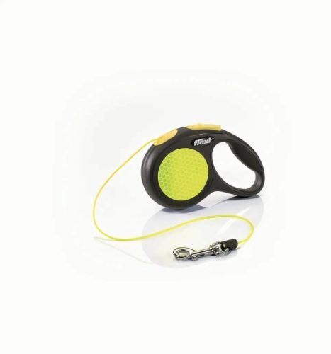 Flexi Neon XS Zsinór 3m 12kg-ig sárga