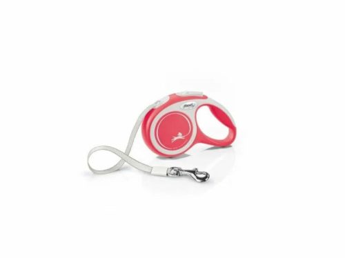 Flexi New Comfort szalagos automata póráz XS 3m piros