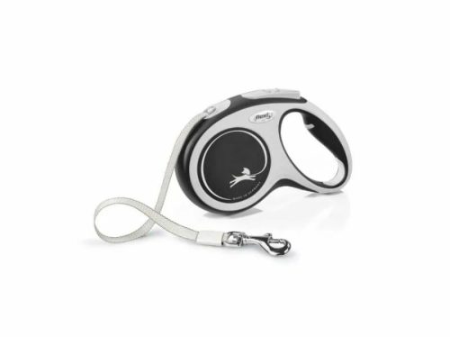 Flexi New Comfort szalagos automata póráz M 5m fekete
