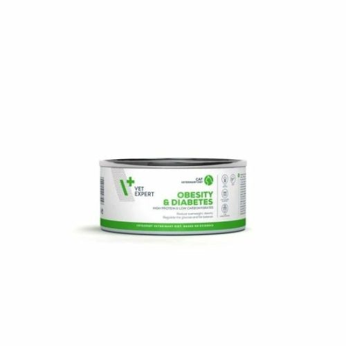 VetExpert Veterinary Diet Obesity & Diabetes konzerv macskáknak 100g