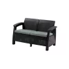 Corfu love seat kerti kanapé