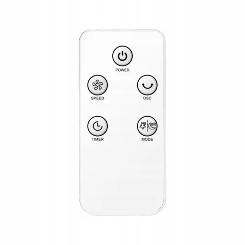 Bise oszlopventilátor 50 W, fehér