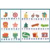 Angol tanuló puzzle oktató fajáték
