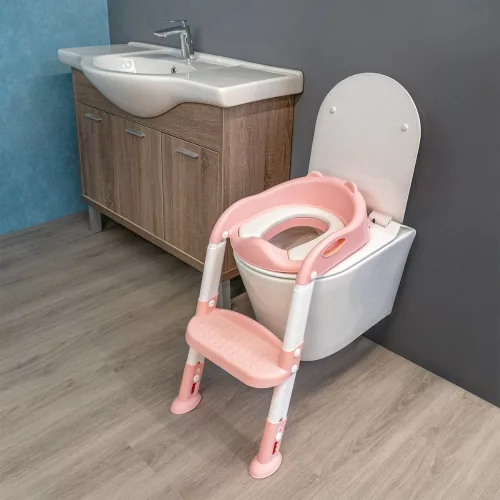 Lépcsős WC szűkítő kék