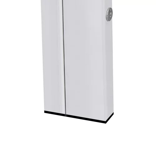 Ezra 140 cm szögletes üveg étkezőasztal