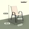 Arlon 6+1 kerti bútor garnitúra szett