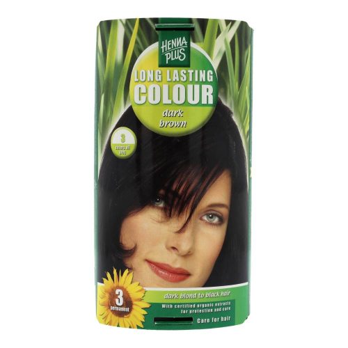 HAIRWONDER HAJFESTÉK 3 SÖTÉTBARNA