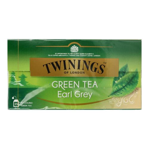 TWININGS EARL GREY ZÖLD TEA 25DB