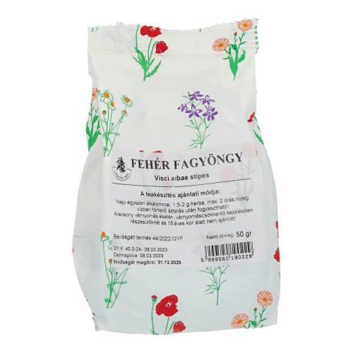 GYÓGYFŰ FEHÉR FAGYÖNGY TEA