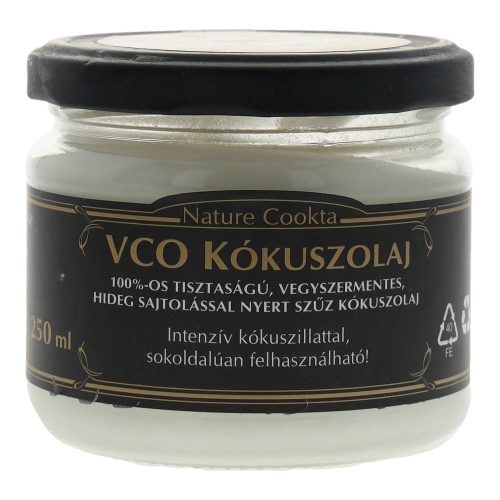 NATURE COOKTA VCO KÓKUSZOLAJ 250ML