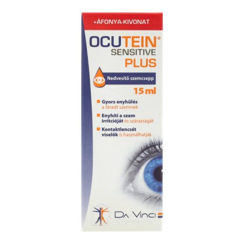 OCUTEIN SZEMCSEPP SENSITIVE PLUS 15 ML