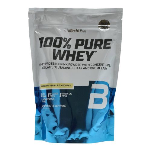 BIOTECH 100% PURE WHEY VANÍLIA 454G
