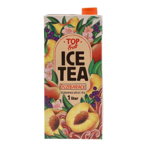 TOP FRUITS ŐSZIBARACK ÍZŰ ICE TEA 1000ML