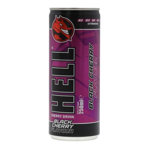 HELL EN.ITAL BLACK CHERRY 250ML DRS 18+