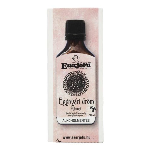 EZERJÓFŰ KIVONAT EGYNYÁRI ÜRÖM 50ML