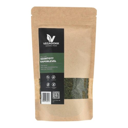 VEGADOKK SZÁRÍTOTT KAPORLEVÉL 35G
