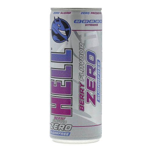 HELL EN.ITAL ZERO BERRY 250ML DRS 18+