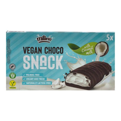 MILINO VEGAN KÓKUSZOS SNACK 5X24G 30N
