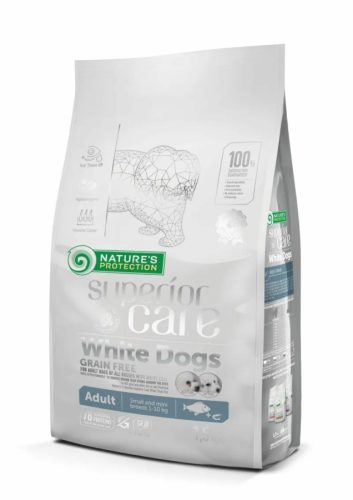 Natures Protection Dog Adult SC White Grain Free White fish Small&mini 1,5kg