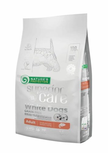 Natures Protection Dog Adult SC White Salmon Small&mini 1,5kg