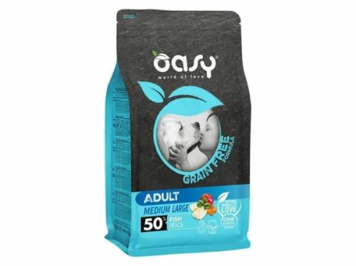 Oasy Dog GF Adult Medium/Large Fish 2,5kg