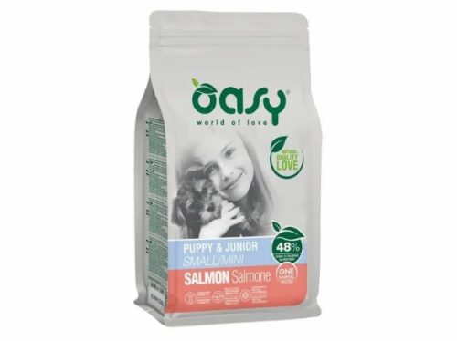 Oasy Dog OAP Puppy Small/Mini Salmon 800g