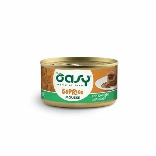 Oasy Cat Konzerv Tasty Mousse Rabbit 85g