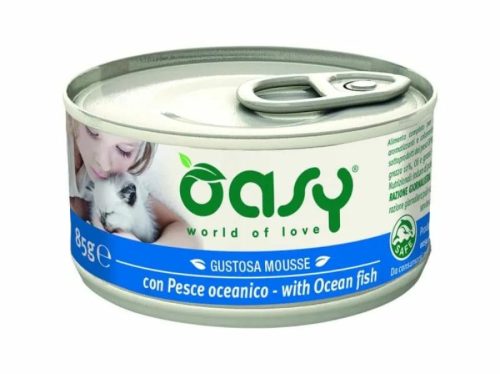 Oasy Cat Konzerv Tasty Mousse Oceanic Fish 85g