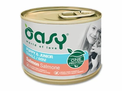 Oasy Dog Konzerv OP Puppy&Junior Small/Mini Salmon 200g