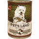 Pet s Land Dog Konzerv Marhamáj-Bárányhús almával 415g