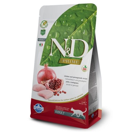 N&D Cat Prime csirke&gránátalma adult 300g