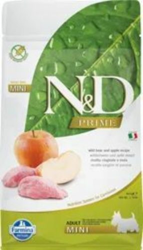 N&D Dog Prime vaddisznó&alma adult mini 800g