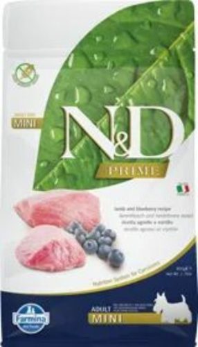 N&D Dog Prime bárány&áfonya adult mini 800g
