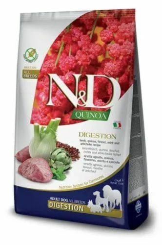 N&D Dog Quinoa Digestion bárány 800g