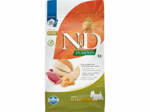 N&D Pumpkin Dog kacsa&sütőtök,sárgadinnye adult mini 2kg