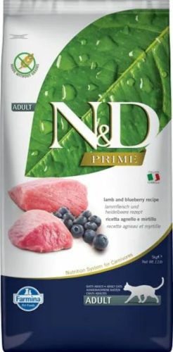 N&D Cat Prime bárány&áfonya adult 10kg