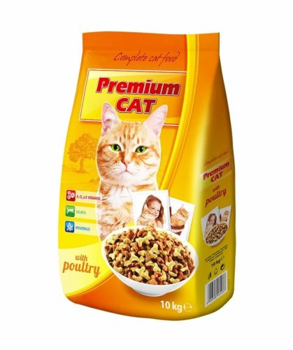 Prémium Cat Száraz Szárnyas 10kg