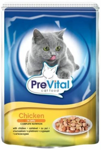 PreVital Alutasak Macska Zselés Csirke 100gr