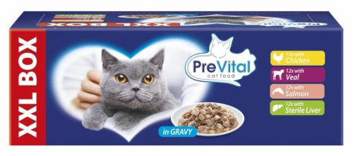 Prevital alutasakos macskaeldel giga box 48x100gr