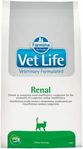 Vet Life Natural Diet Cat Renal 2kg