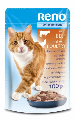 Reno alutasak Macska marha-szárnyas 100gr