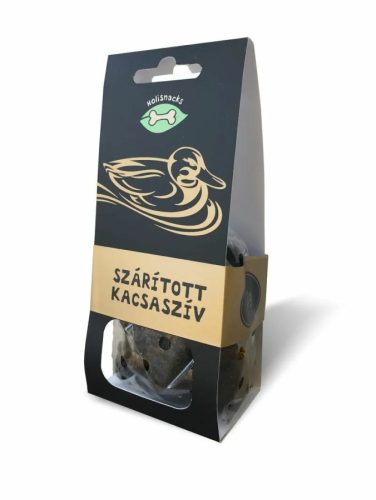 Holisnacks Szárított Kacsaszív 80g