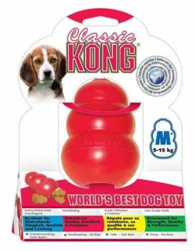 Kong Játék Classic Harang Piros Közepes