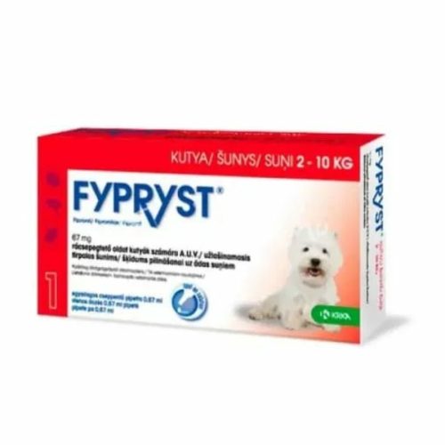 Fypryst Dog 0,67ml (2-10kg)  kutya 1x