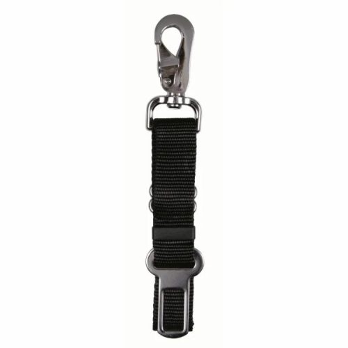Trixie Rövid Póráz És Biztonsági Övebe Csat 45-70cm/25mm,fekete