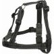 Trixie Hám Kiképző Lead'n'Walk Soft M–L 55–90cm/25mm Fekete