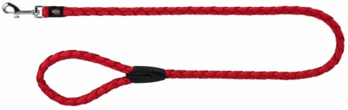 Trixie Póráz Cavo, S–M: 1.00 m/12 mm, Piros